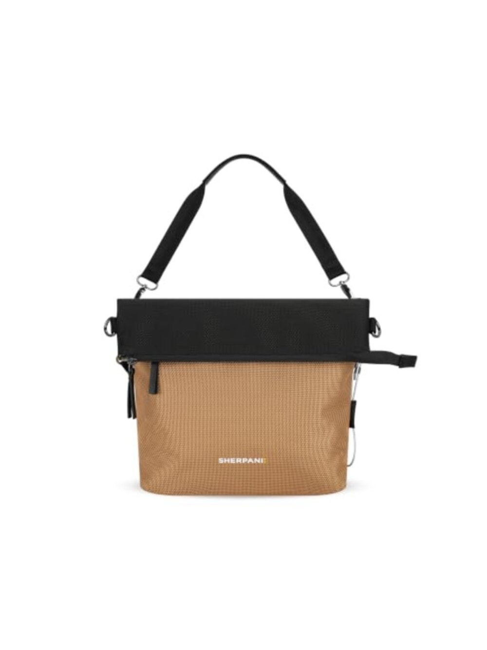 Anti Theft Crossbody Bag Recycled Polyester RFID Slash Proof